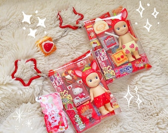 Autentico portachiavi Sonny Angel, borsetta, ciondolo Gacha Gashapon