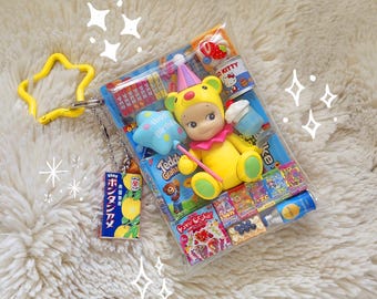 Authentic Sonny Angel Trinket Pouch | Miniature Japanese Snack Charm Keychain Keyring | Kawaii Toy Gashapon | Birthday Gift | Heisei Retro