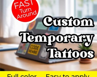 Custom Temporary Tattoos