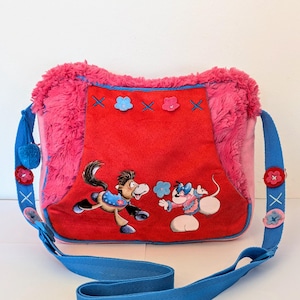 Sac bandoulière Diddlina Diddl école enfant scolaire fille vintage années 2000 millenials