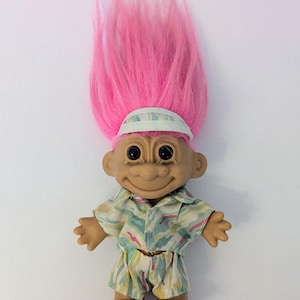 Vintage Russ Troll Puppe