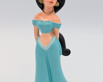 Prinzessin Jasmin Aladdin Figur Disney Vintage Keramik Japan Sammlerstück