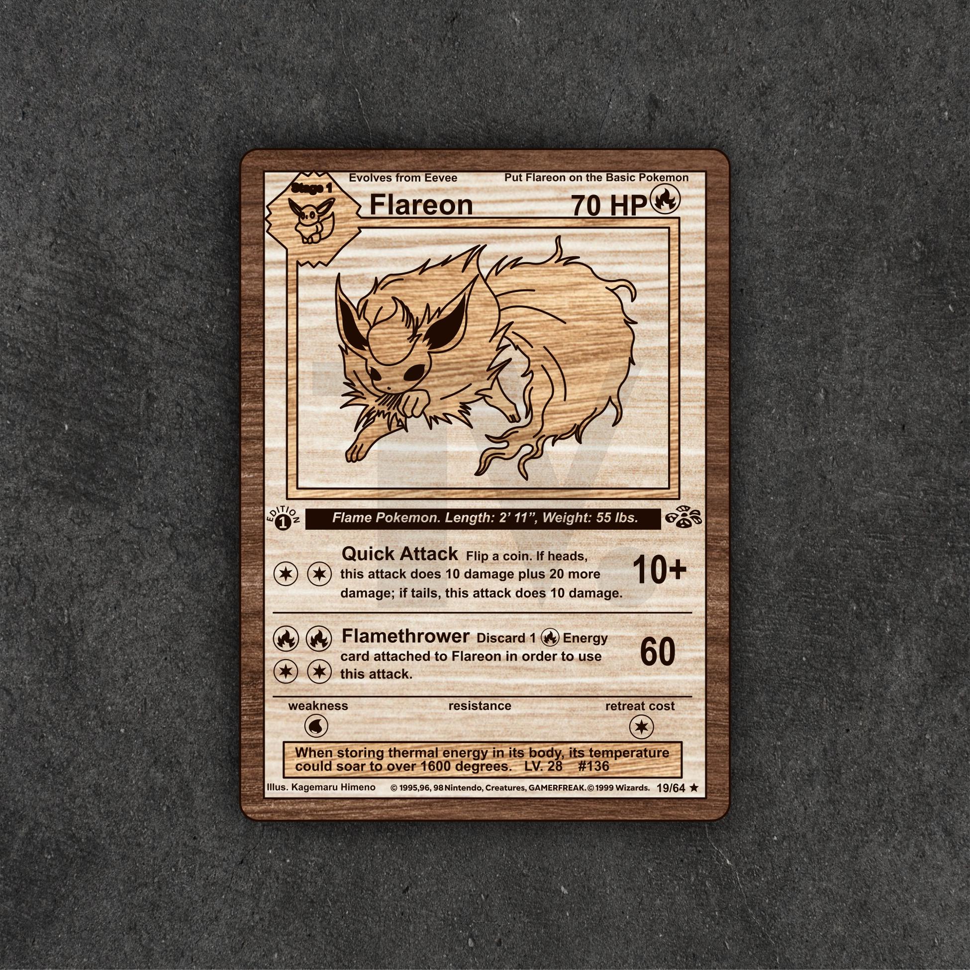 1995 flareon pokemon card Amazon.com: Pokemon TCG: XY Evolutions, A Booster Pack Containing 10 Cards  Per Pack with Over 100 New Cards to Collect : Toys & Games main image 0