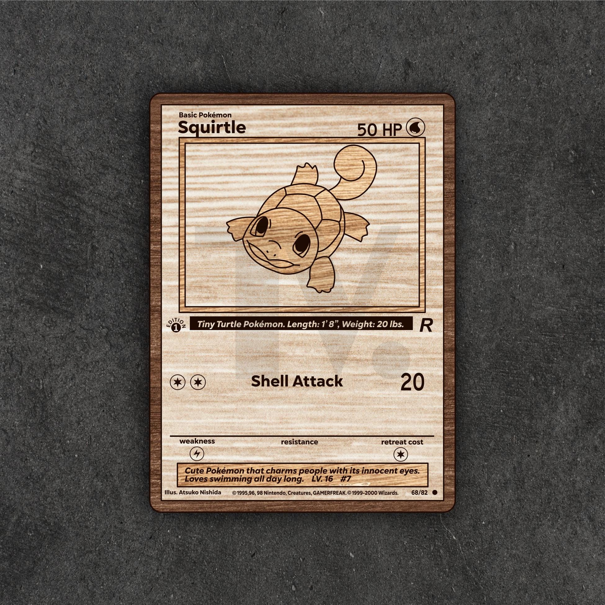 Squirtle Laser Files - Etsy
