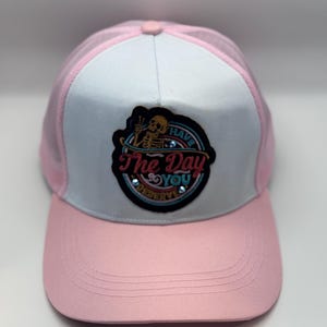 Pink & White Mesh | Sassy Skeleton Trucker Hat