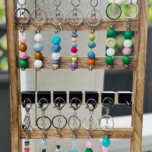Handmade Beaded Keychain/Bag Charm
