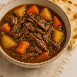 Ricetta per un sostanzioso arrosto casalingo - Tenero, succoso e pieno di sapore / Download digitale