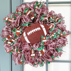 Game Day MSU Wreath