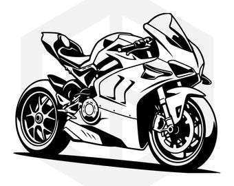 SVG de moto deportiva, SVG de motocicleta, SVG de motocicleta de carreras, SVG de moto urbana, SVG de motociclista, SVG de superbike, motociclista