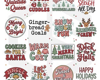 Paquete de SVG navideños, SVG navideños divertidos, esqueleto navideño retro, SVG de calavera navideña, camiseta navideña sarcástica, archivo de corte con frases navideñas
