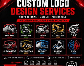 Custom Logo for Your Business, Logo Creation, Logo Design Custom for Business, Professional Logo, Business Logo Design, Custom Logo Maker
