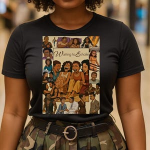 Waiting to Exhale Graphic Unisex Heavy Cotton Tee - Vintage Inspired Apparel for Movie Lovers