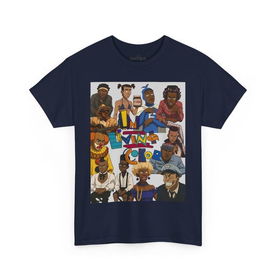 Retro 'in Living Color Characters Unisex Heavy Cotton Tee