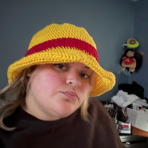 Luffy Hat Crochet