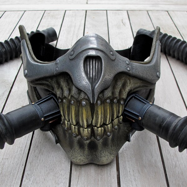 Demi-masque de respirateur de crâne