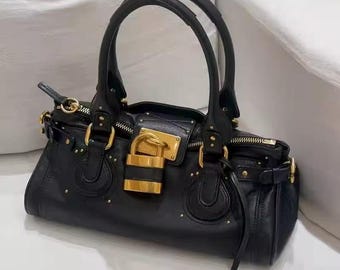 Vintage Y2k Early 2000s Chloe Paddington Satchel Leather Shoulder