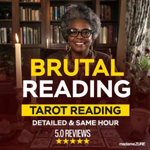 Lectura psíquica brutalmente honesta / Tarot detallado y brutal en la misma hora / Lectura veraz sin edulcorantes
