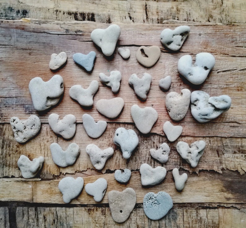 Heart Shaped Rocks for Sale Beach rocks Natural Hearts image 0