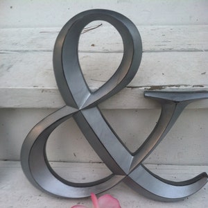 Ampersand / Ampersand Wedding Prop /Symbol / Wedding Decor / Home and Garden Decor image 1