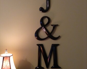 Letter J Wall Decor Etsy