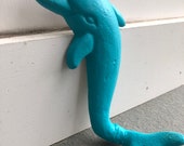 Dolphin Hook Nautical Hook Beach Decor Metal Anchor Beach Decor Home and Garden Decor