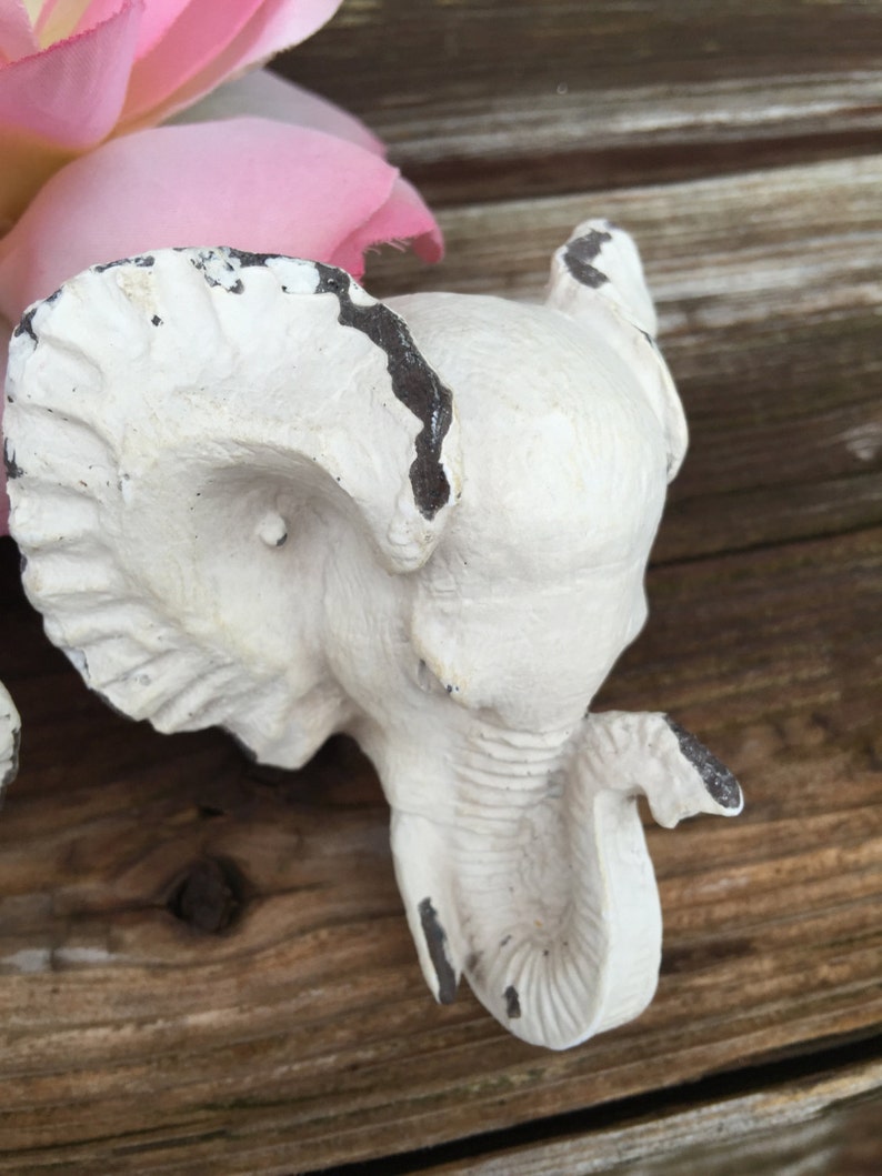 Elephant Knobs Elephant Drawer Pulls Elephant Decor Set of Etsy