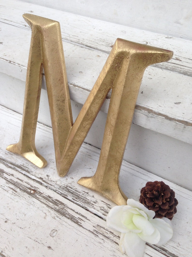 Large Letter, Shabby Chic Wall Decor New Item PiCK YoUR CoLOr and PIcK YOuR LeTTeR A-Z image 4