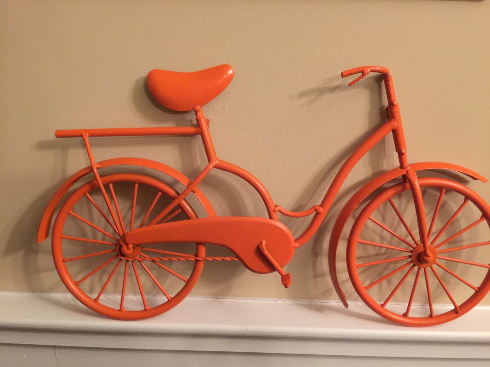 Metal Wall Decor / Wall Decor / Outdoor Wall Decor / Bicycle - Etsy