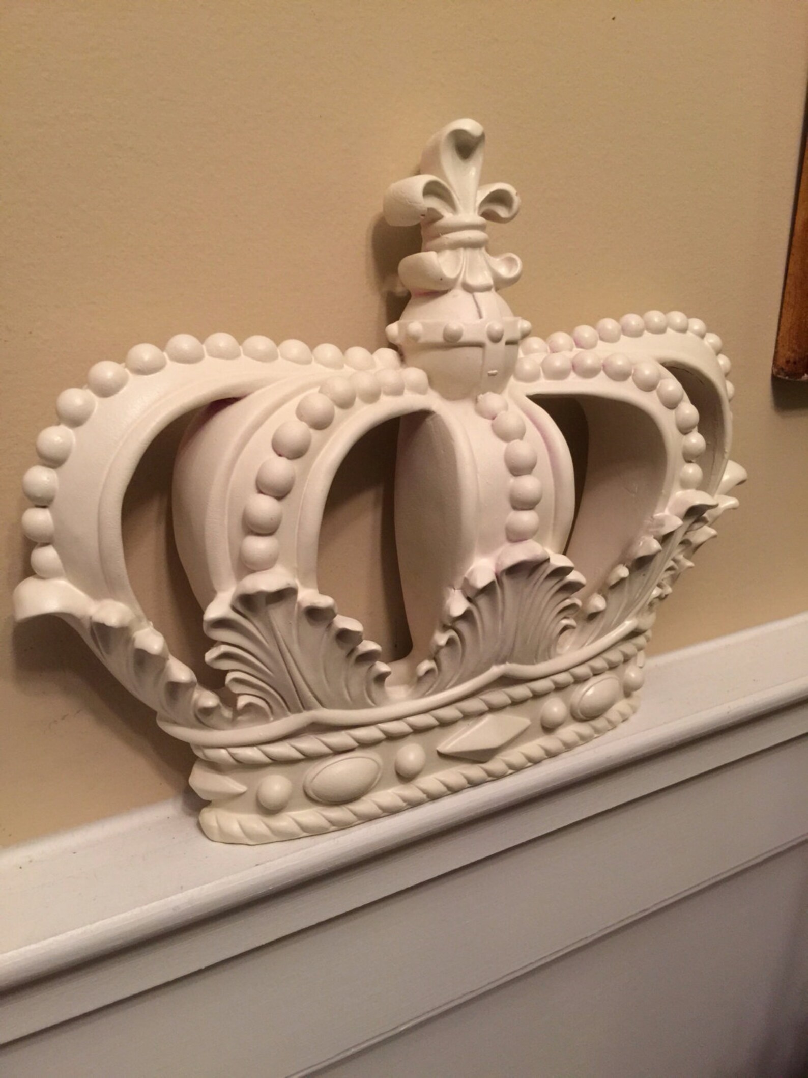 Crown/wall Decor/ Shabby Chic Decor/ Home and Garden Etsy