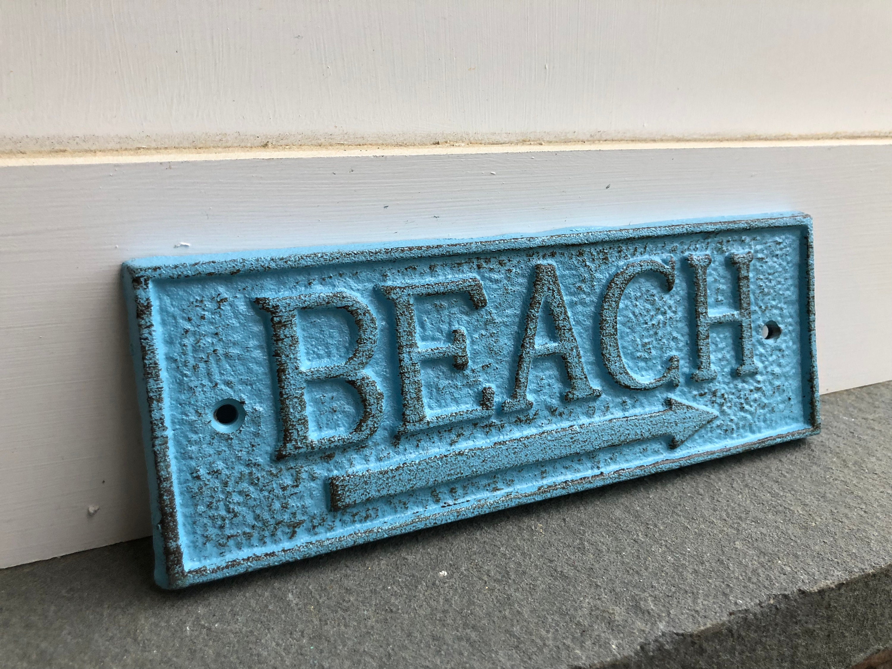 Beach Wall Decor / Beach House Wall Decor/ Shabby Chic Decor/ | Etsy