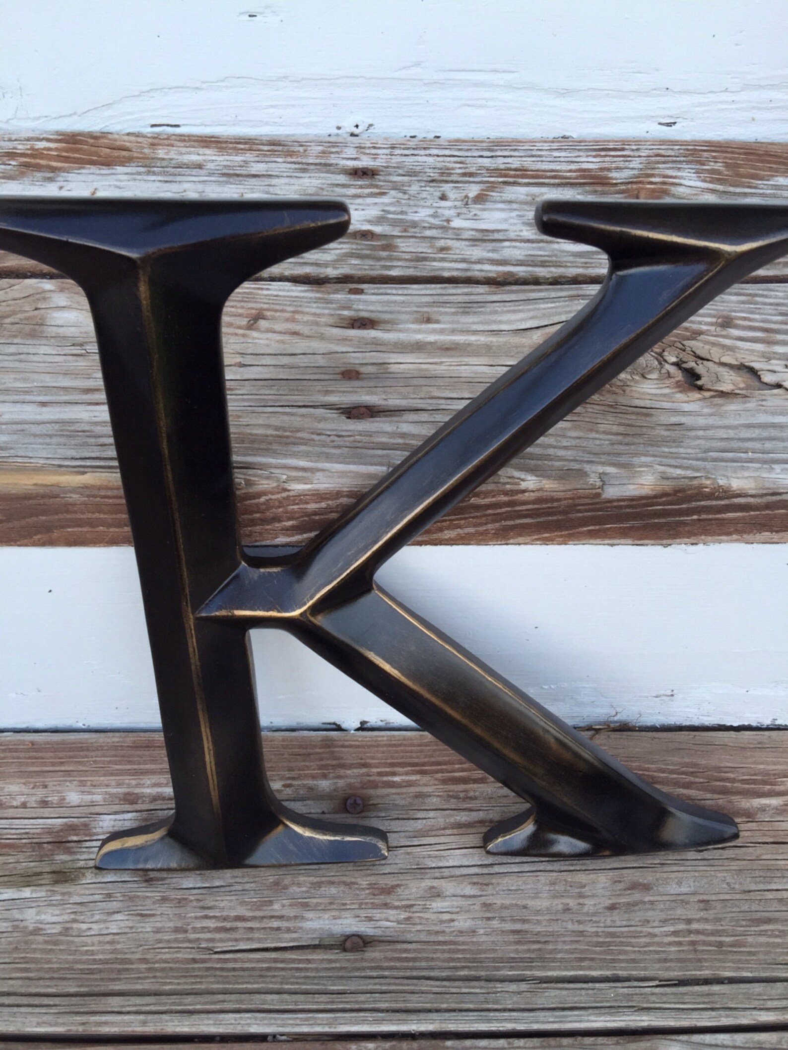 Large Letter/ Wall Decor/ Wedding Decor/ Wedding Prop/ Shabby Etsy