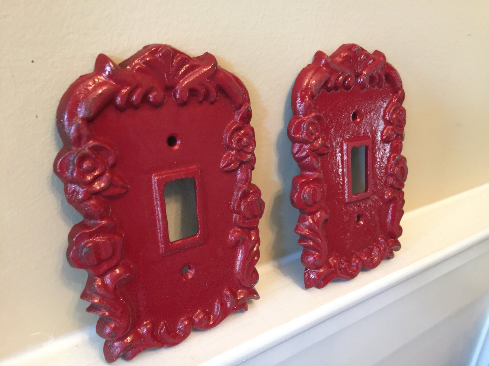 Switch Plates/ Cast Iron Light Switch Plate / Single Cast Iron Etsy