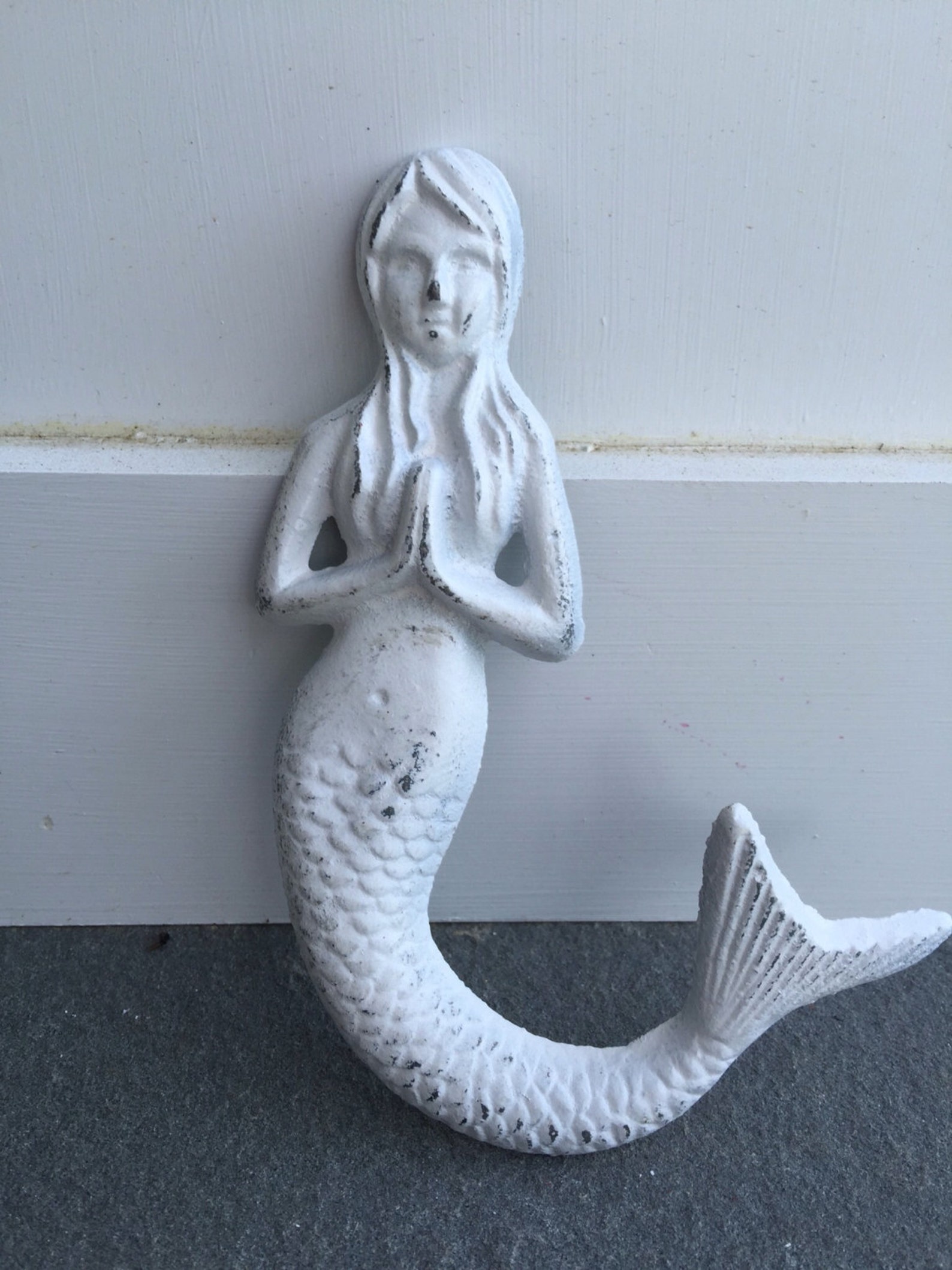Mermaid Hook Nautical Hook Beach Decor Mermaind Decor Wall Etsy