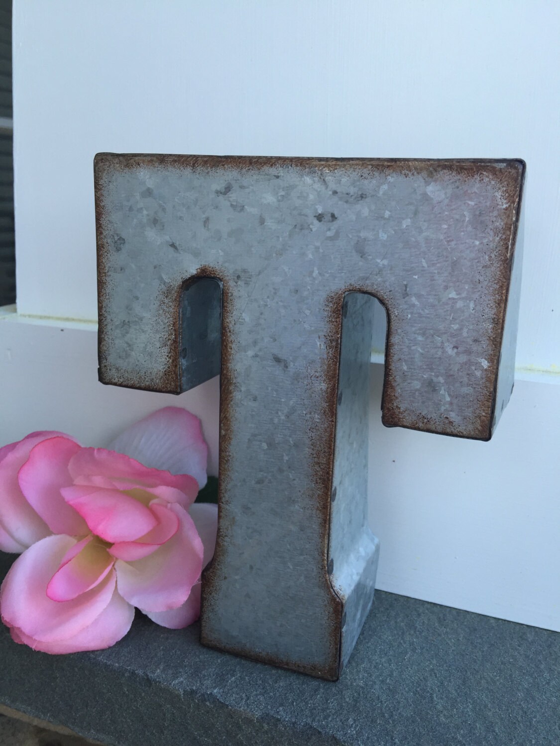 Metal Letters/ Wall Decor/ Wall Metal Letter/ Galvanized Etsy Canada