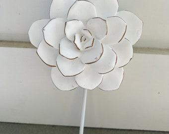 Rose Wall Hook: Shabby Chic Metal Wall Decor