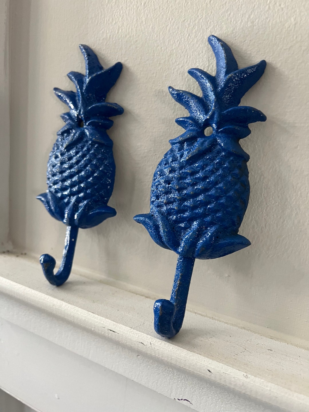 Pineapple Wall Hook, Cast Iron Hook / Pineapple Wall Decor/ Home and