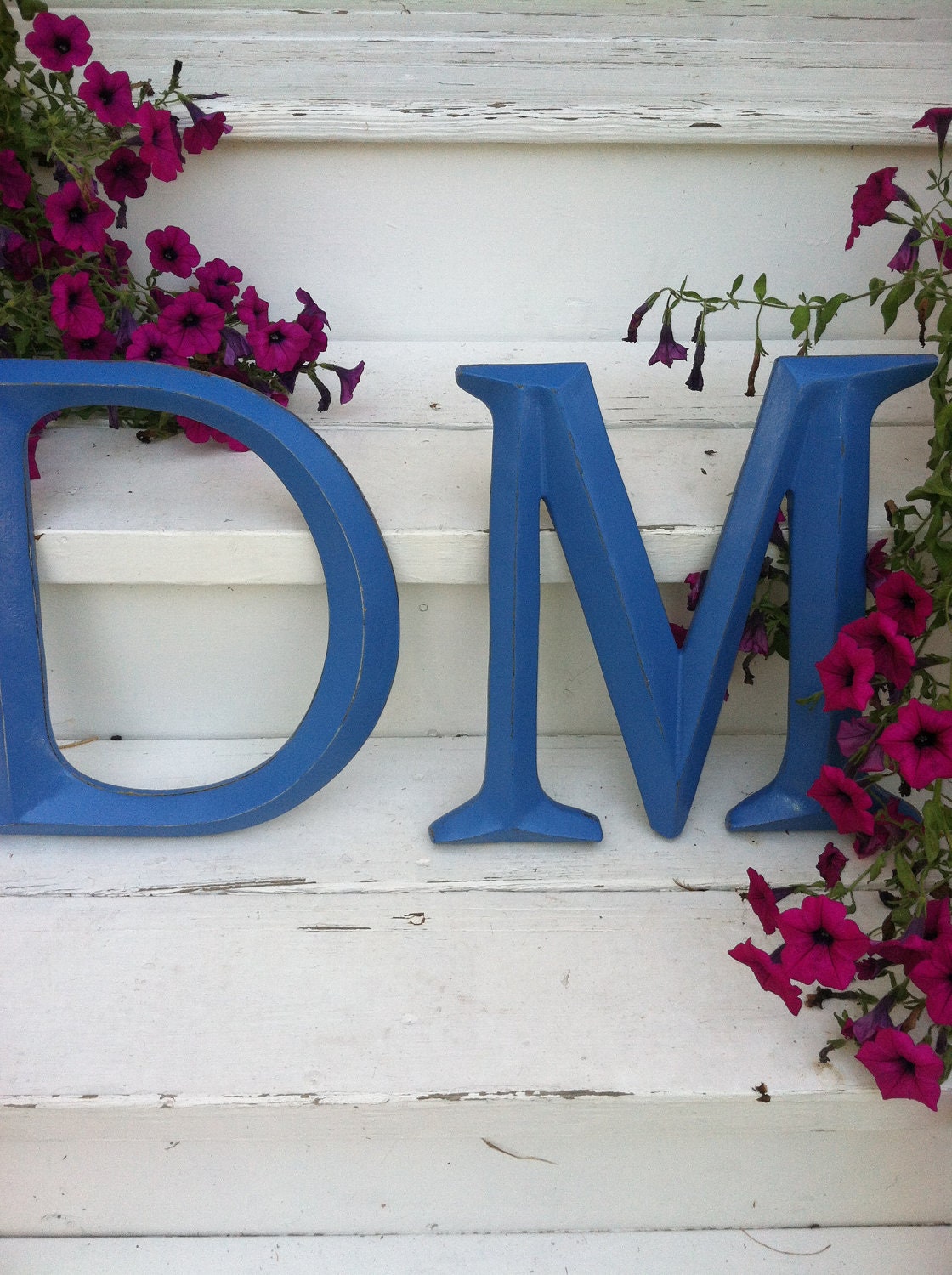 Wall Decor Large Letter Shabby Chic Wall Decor New Item Etsy