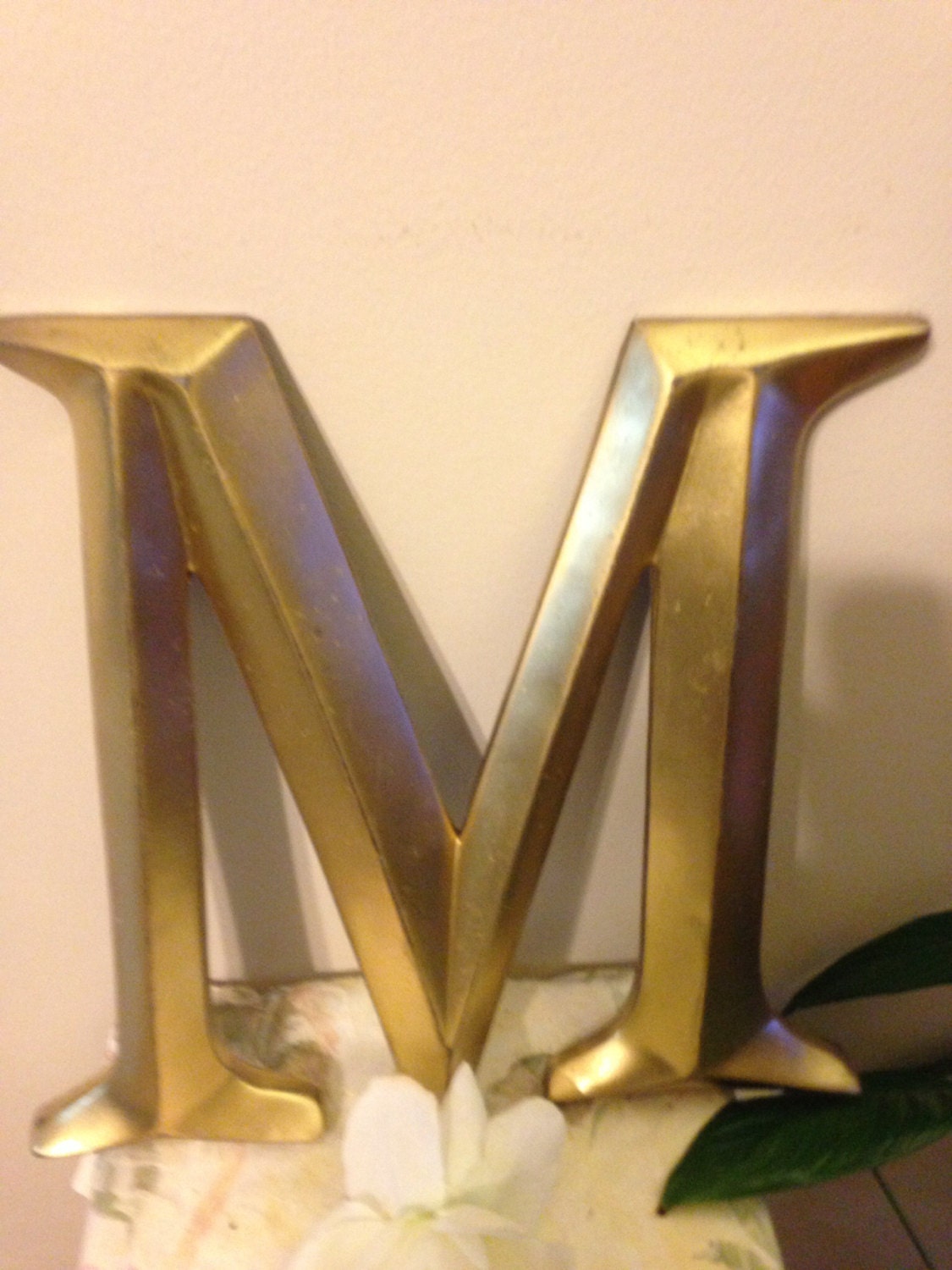 Large Letter / Wall Decor / Letter Wall Decor / Wedding Prop / Etsy