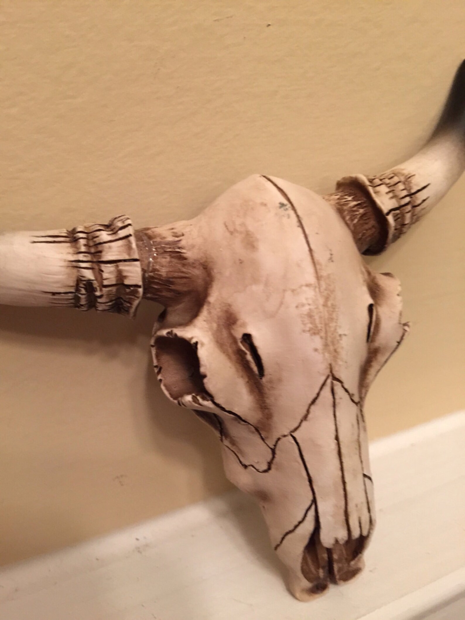 Cow Skull, Cow Head, Western Decor, Home and Garden Decor, Wall Decor, Cow Decor, Cow Wall Decor