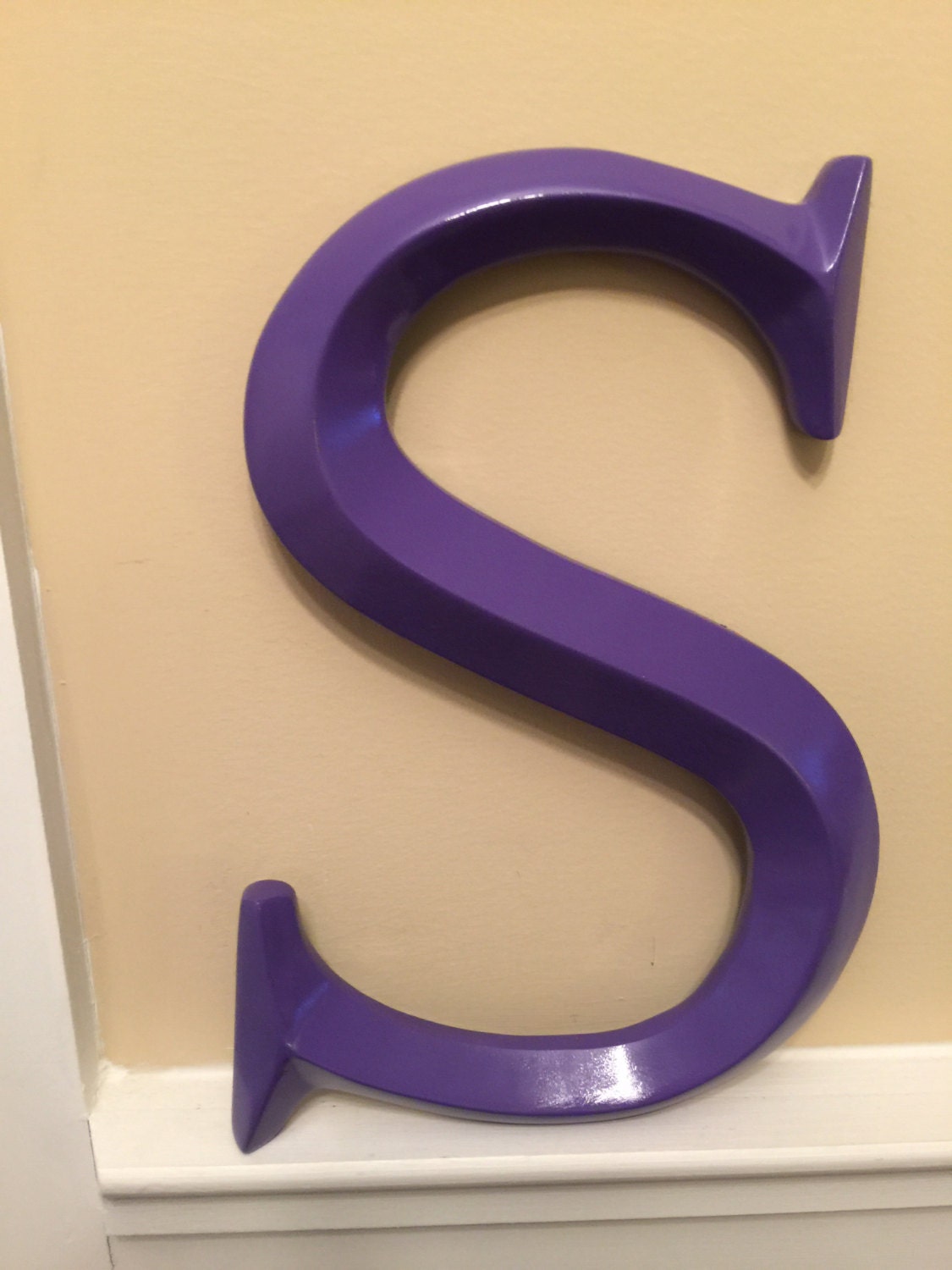 Wall Decor Large Letter Shabby Chic Wall Decor New Item Etsy