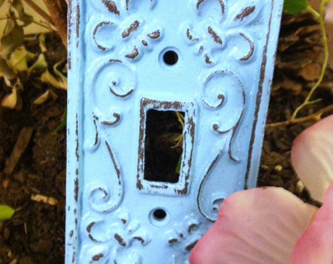 Cast Iron Light Switch Plate / Single Cast Iron Plate / Set of Etsy