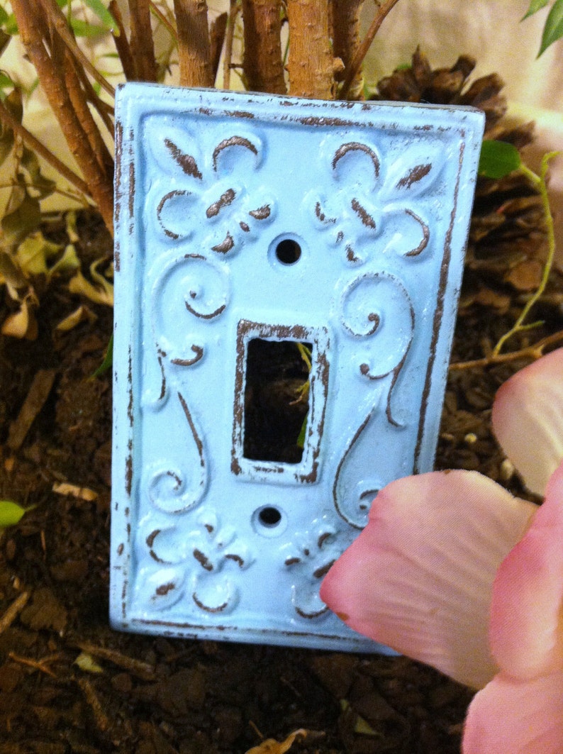Cast Iron Light Switch Plate / Single Cast Iron Plate / Set of Etsy