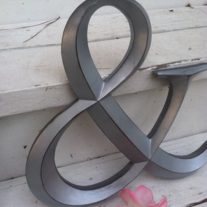 Ampersand / Ampersand Wedding Prop /Symbol / Wedding Decor / Home and Garden Decor image 2