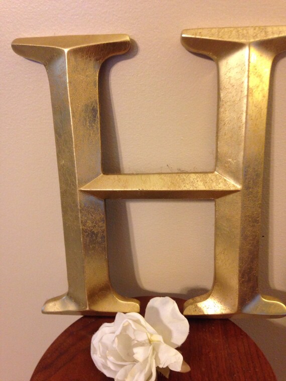 Wall Decor Large Letter Shabby Chic Wall Decor New Item Etsy