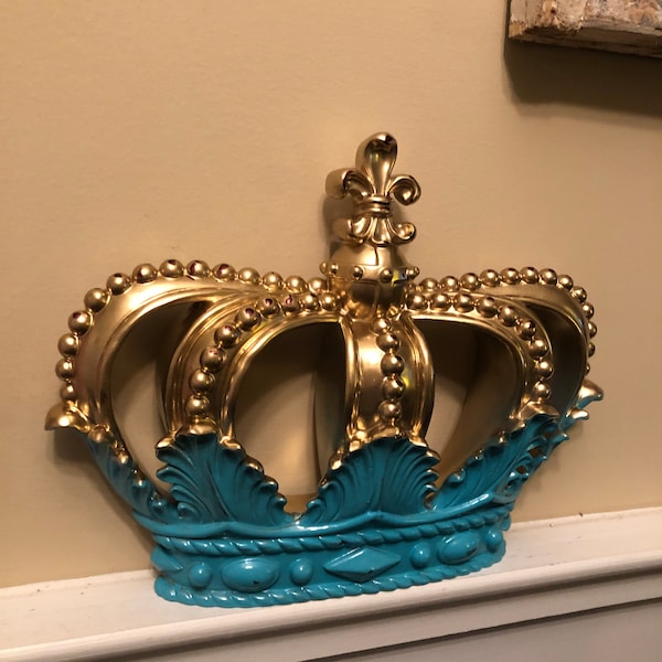 Crown Wall Decor Etsy