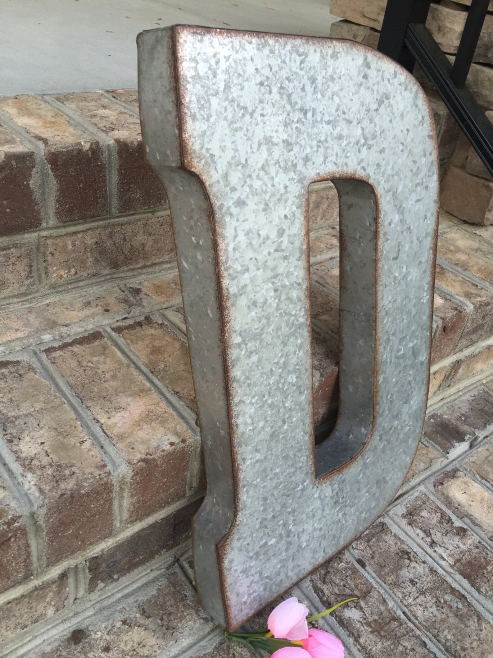 Metal Letters Wall Decor Wall Metal Letter Galvanized Etsy