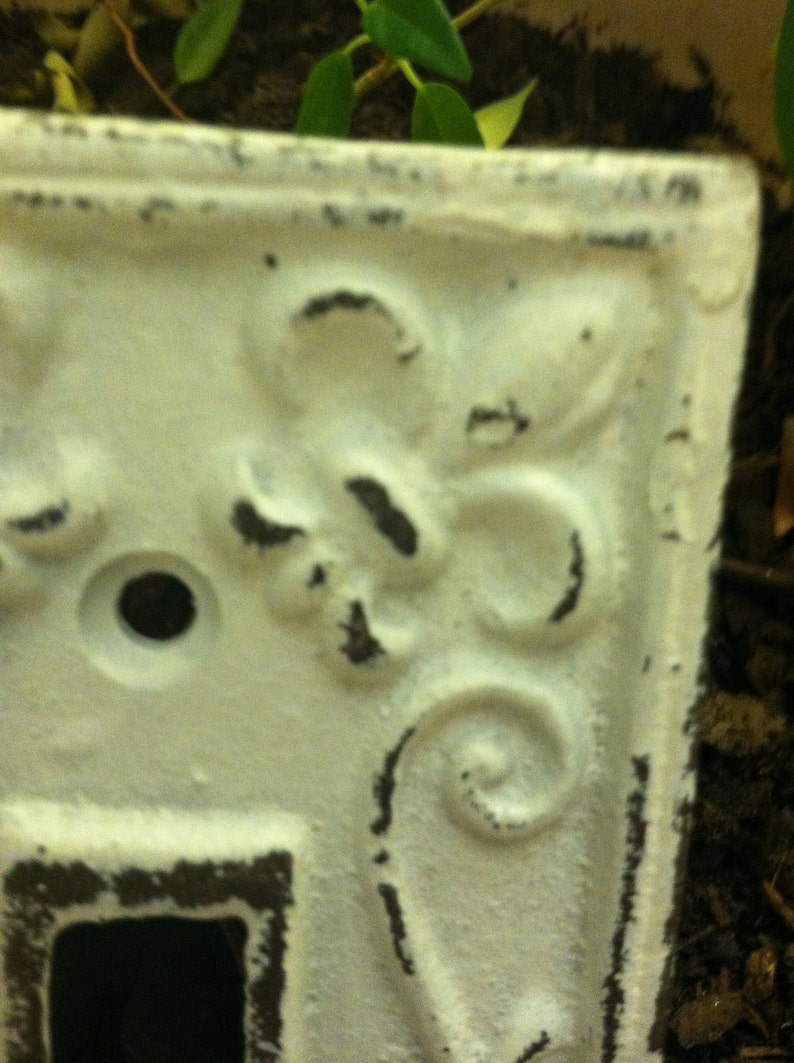 Cast Iron Light Switch Plate / Single Cast Iron Plate / Witch Etsy