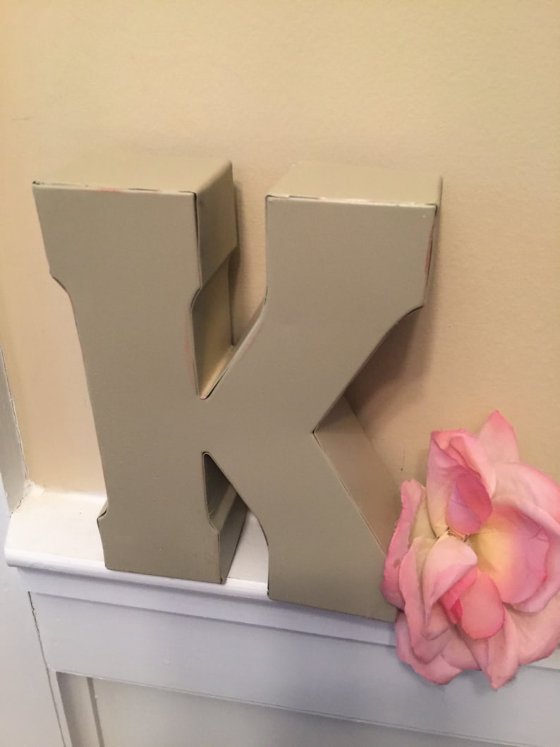 Metal Letters/ Wall Decor/ Wedding Decor/ Galvanized Letter/ Etsy
