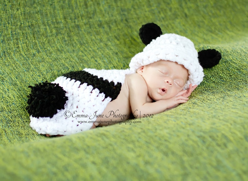 Cuddle Critter Cape Basic Bear Newborn photography prop Koala, Polar, Teddy or Panda image 3