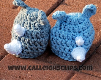 Instant Download Crochet Pattern - No 72 Rhinoceros Beanie All Sizes